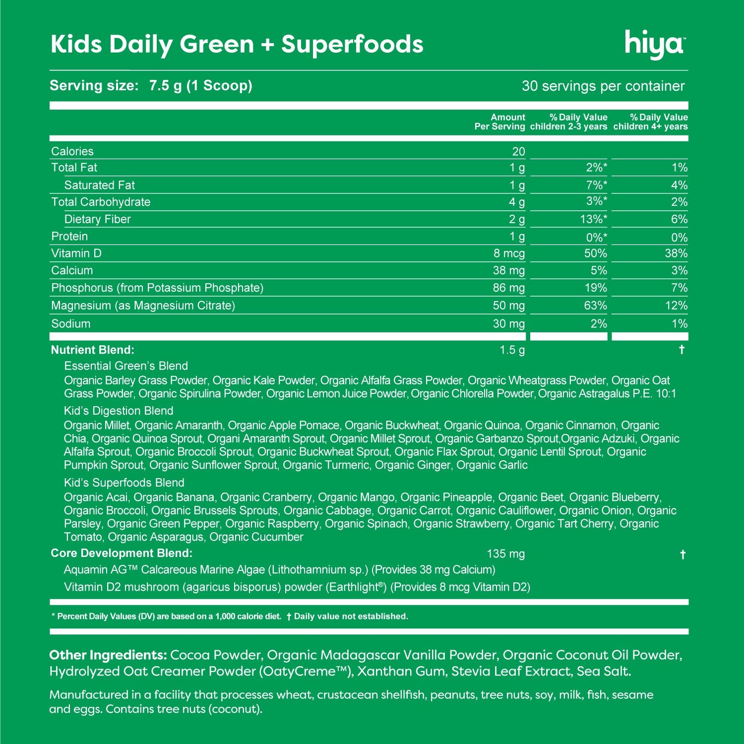 Kids Daily Greens and Superfoods