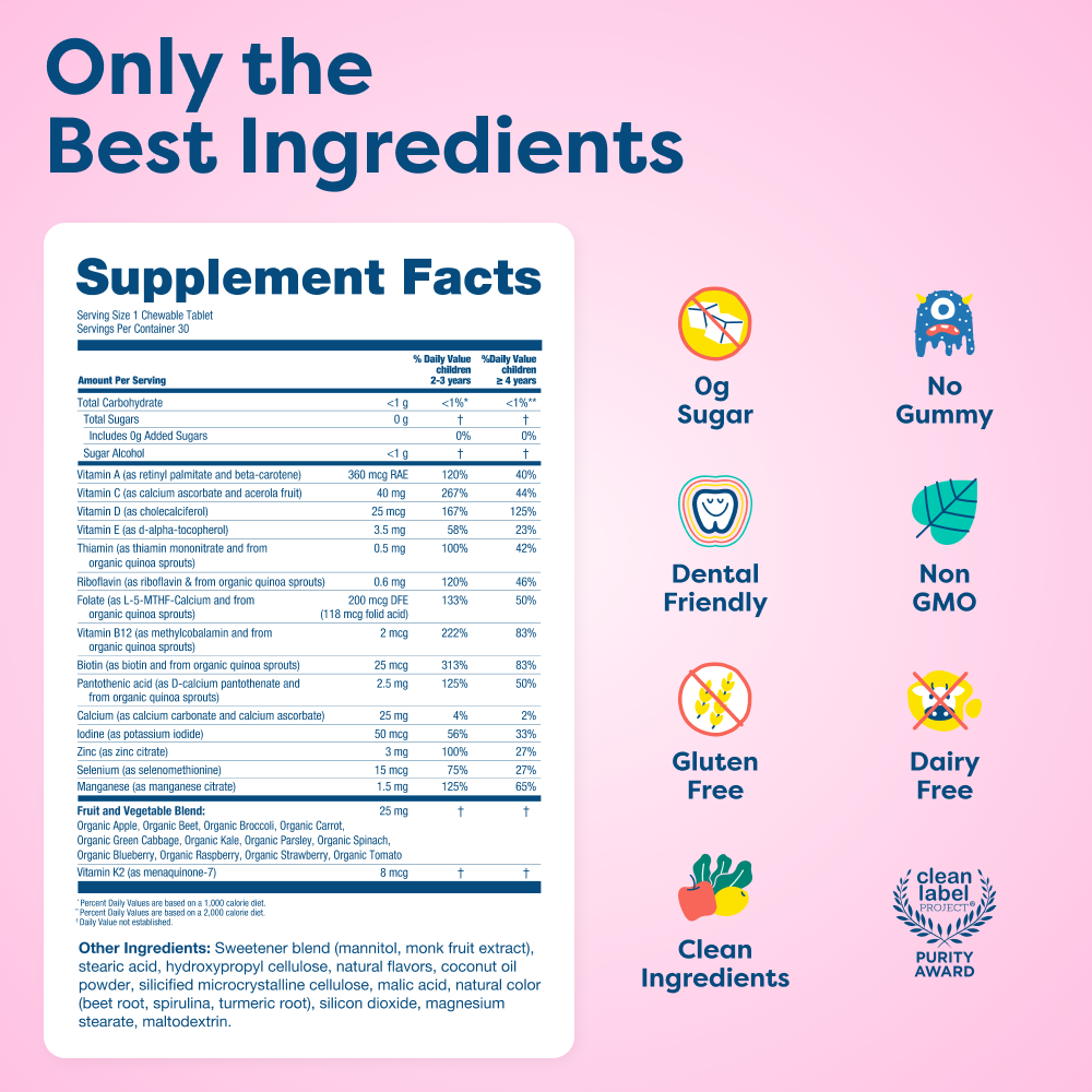 Kids Daily Multivitamin - Barbie
