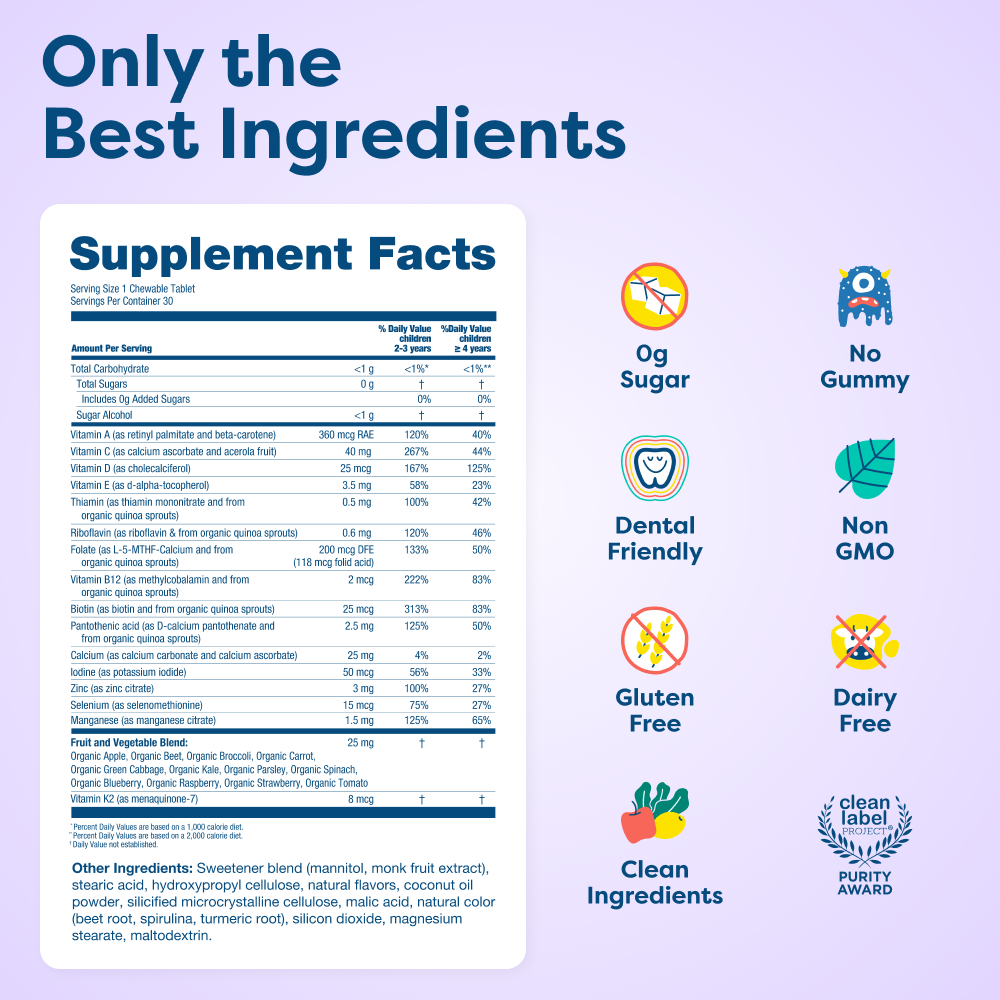 Kids Daily Multivitamin - Disney Princesses
